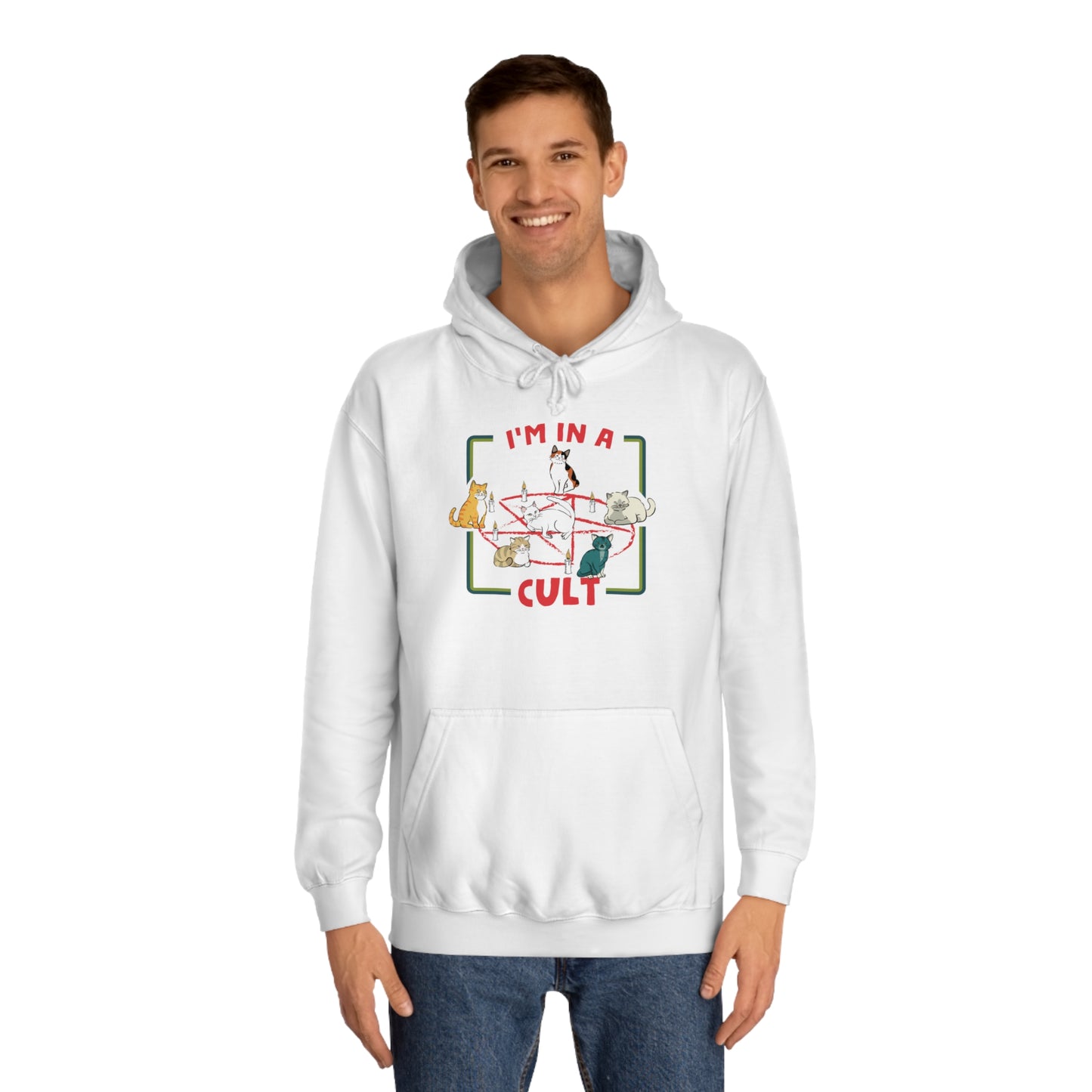 I'm in a Cat Cult Unisex Hoodie